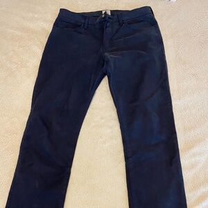Flint & Tinder 365 Chino Pants Mens 33 Navy Slim Fit Stretch
